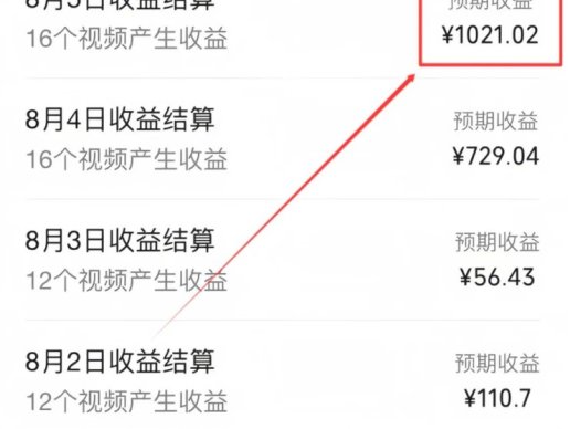 视频号分成计划风口赛道,自带推流机制,操作简单适合新手,5天收益2000+